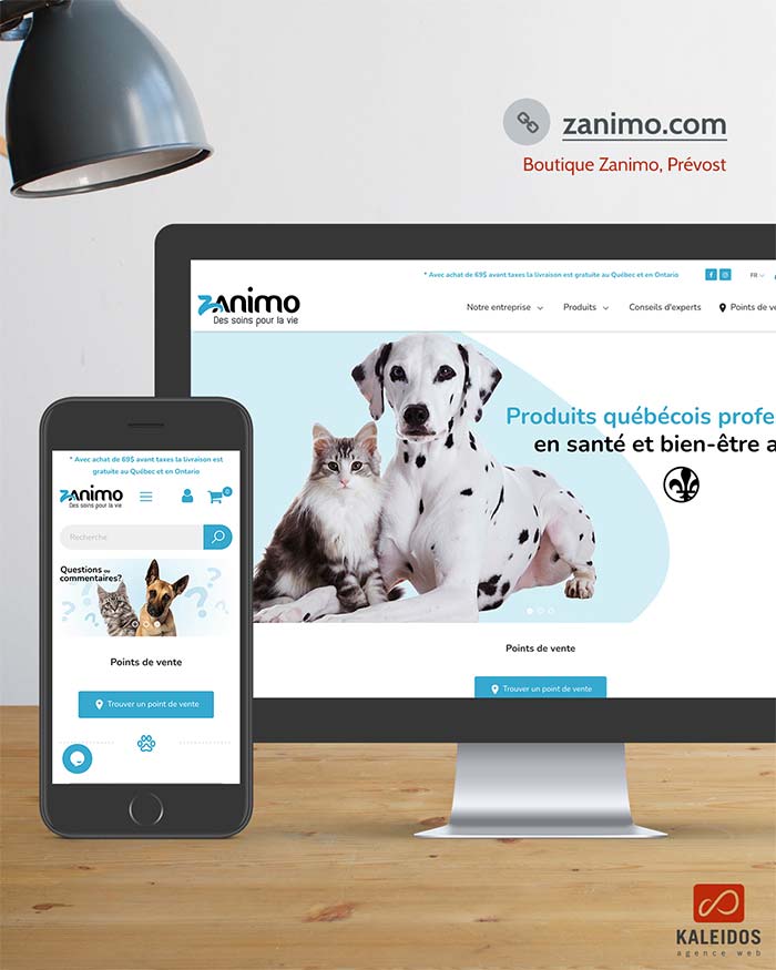 Zanimo, boutique en ligne