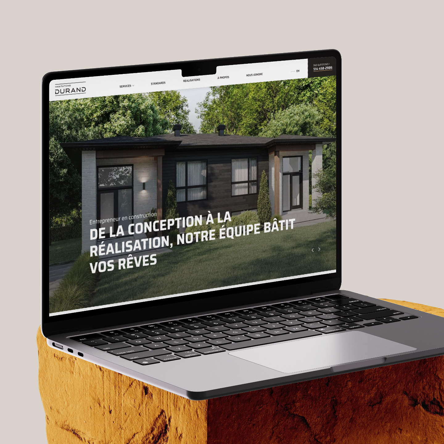Site Web Habitations Durand