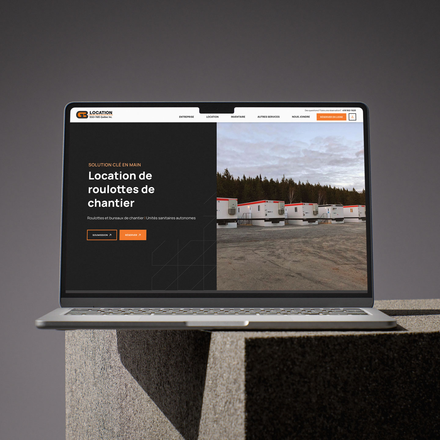 Site Web GB Location