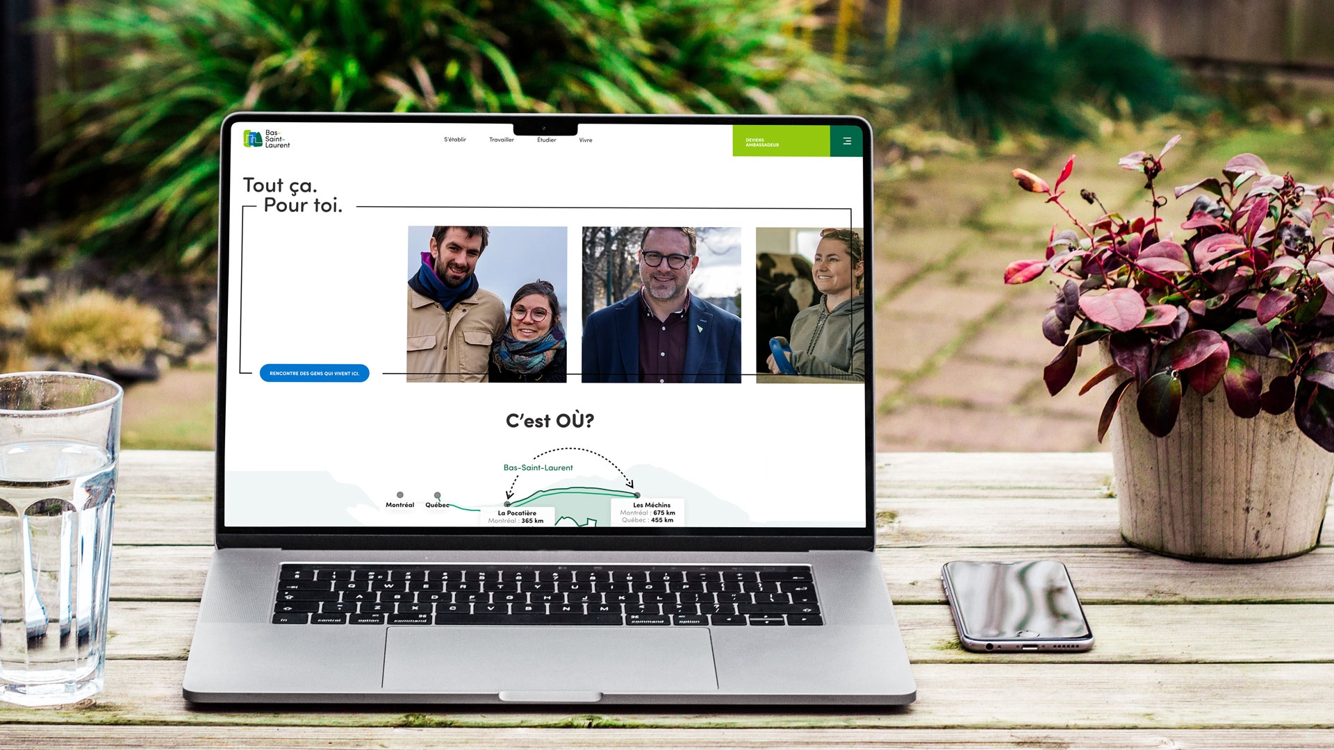Bas-Saint-Laurent. Tout.ça. Pour toi.