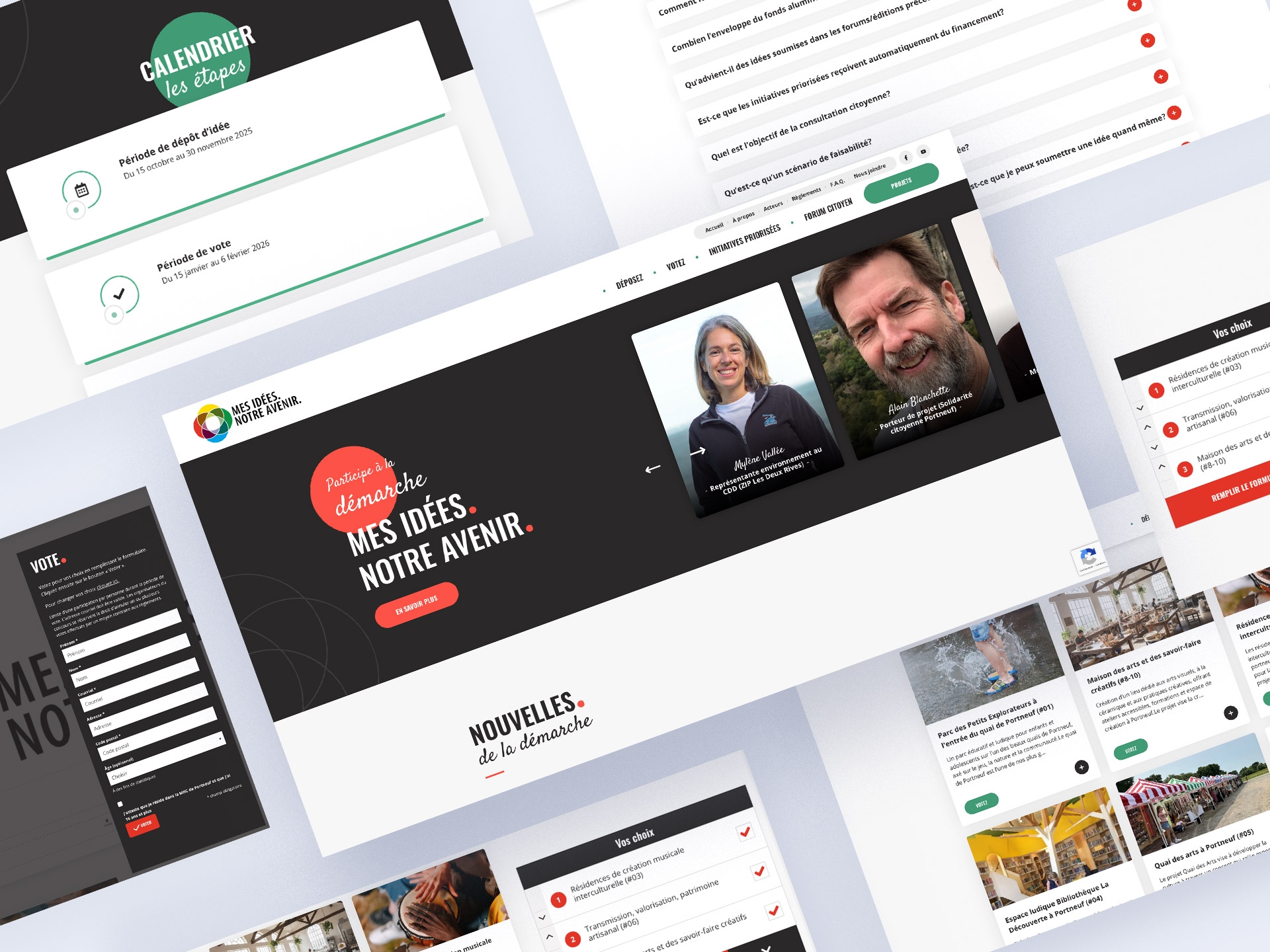 Mes idées. Notre avenir.