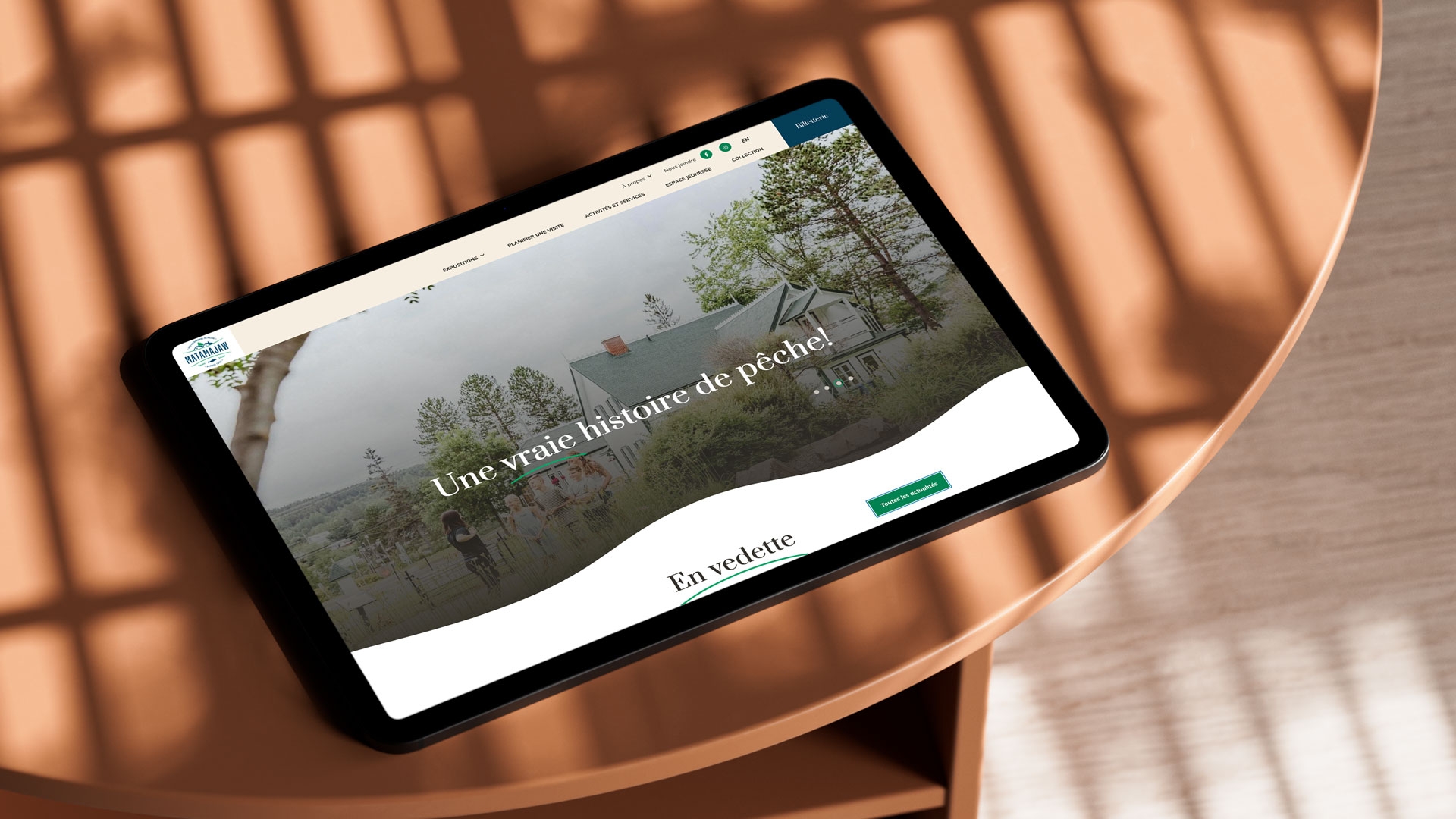 Site patrimonial de p&ecirc;che Matamajaw