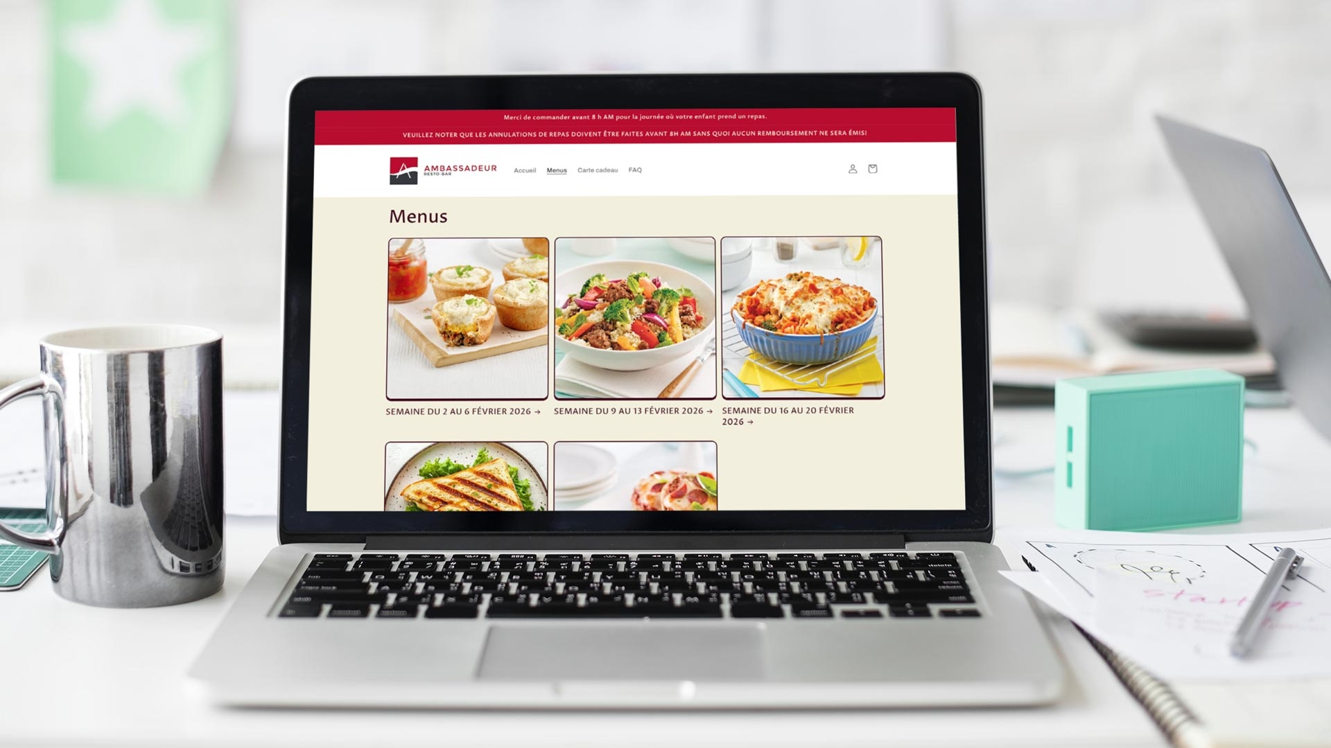 Caf&eacute;t&eacute;ria &Eacute;cole