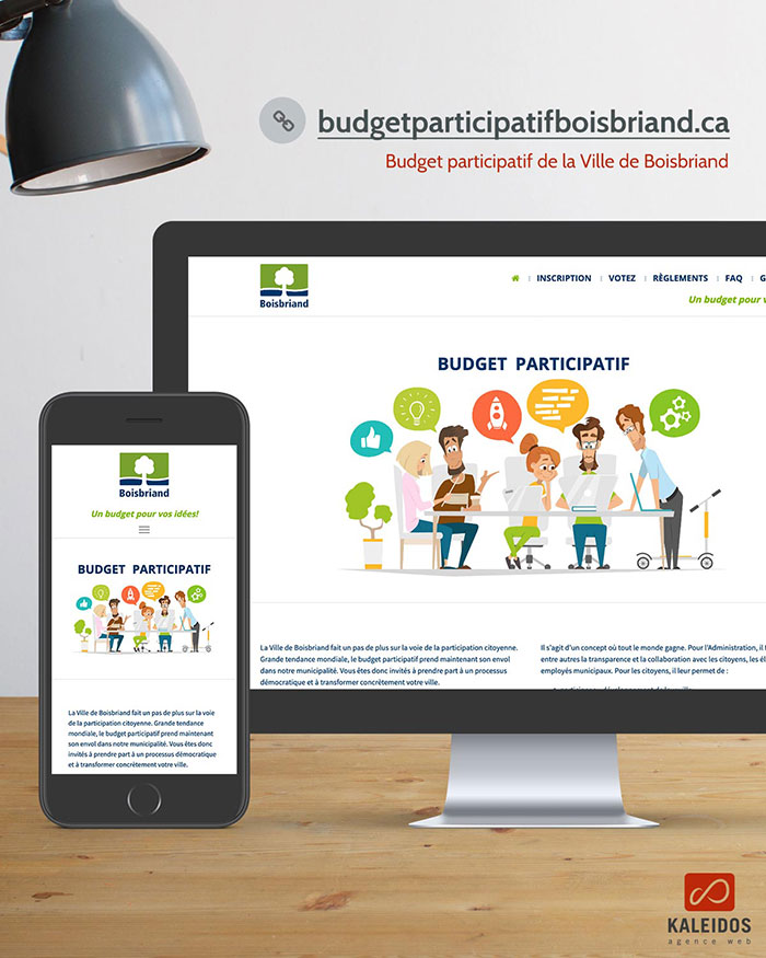 Budget participatif Boisbriand